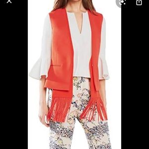 BCBGMaxAzria Jared Vest with Removable Scarf NWT